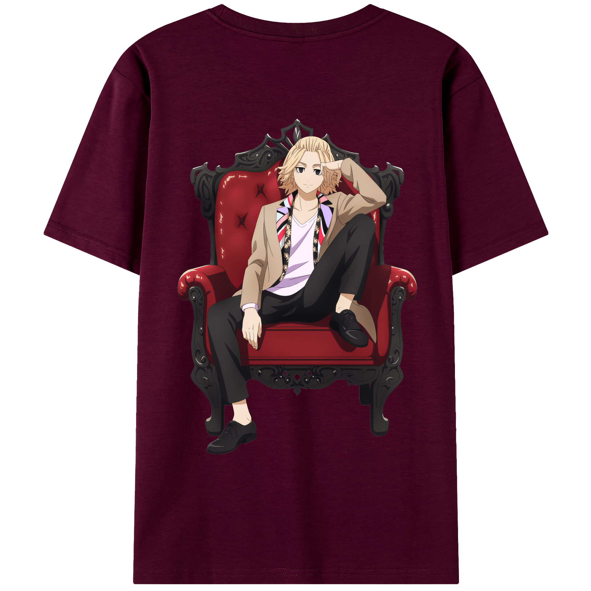 （画像用） 東京リベンジャーズ Tokyo Revengers レディース半袖Tシャツ(バックプリント)